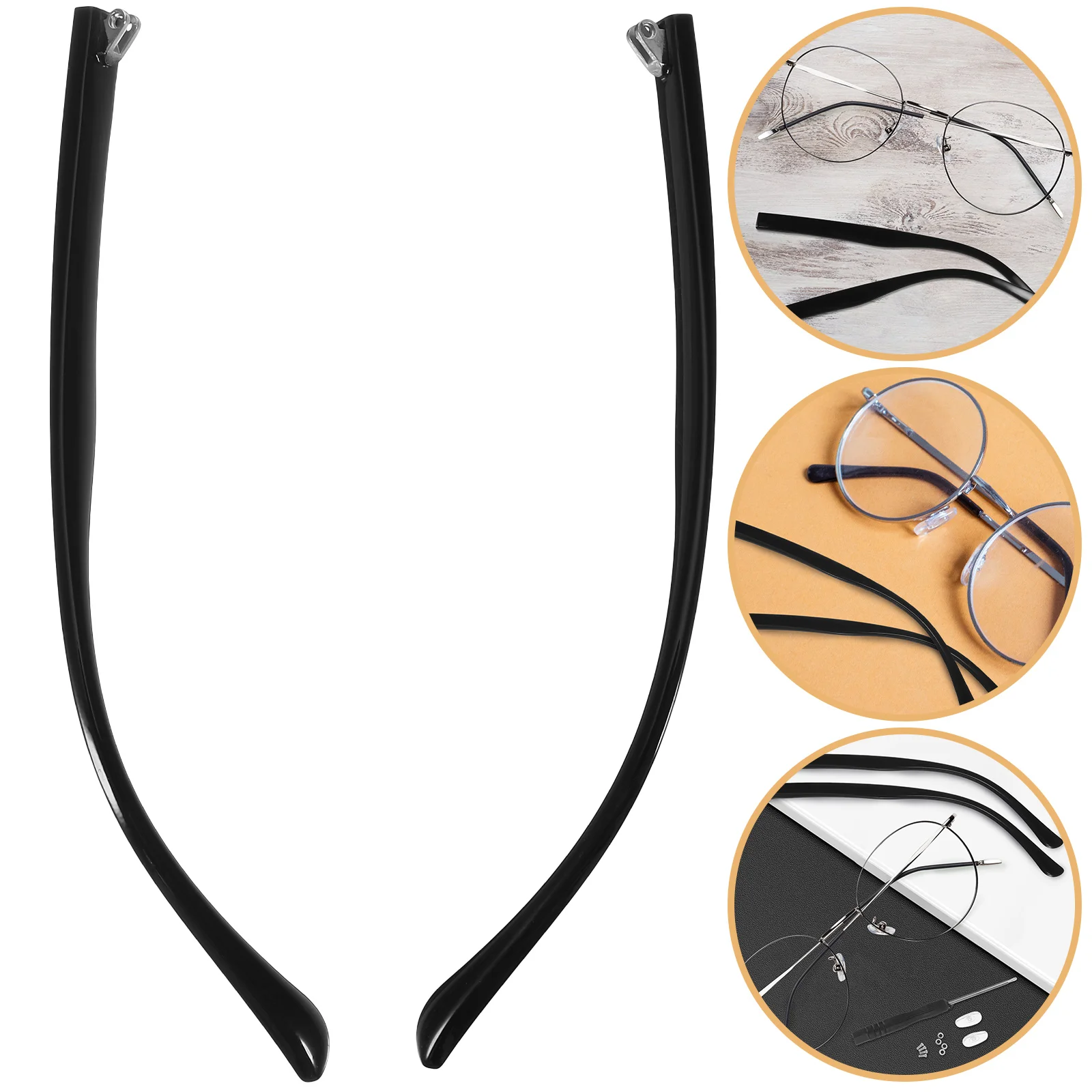 Glasses Accessories Replacement Arm Legs for Eyeglasses Repair Kit Temple Sunglasses Parts Metal Universal
Glasses Accessories Replacement Arm Legs for Eyeglasses Repair Kit Temple Sunglasses Parts Metal Universal