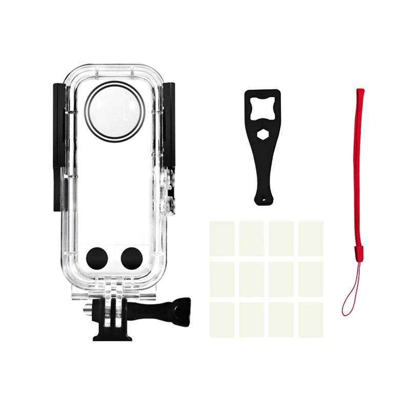 For Insta360 X3 Dive Case Waterproof Housings Underwater Protection Case Panoramic Action Camera Spare Parts
For Insta360 X3 Dive Case Waterproof Housings Underwater Protection Case Panoramic Action Camera Spare Parts
