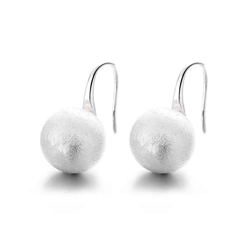 263RM ZFSILVER 925 Silver Fashion Trendy Design Retro Creative Drawing Simple Lucky Ball Earrings For Women Charms Party Jewelry
263RM ZFSILVER 925 Silver Fashion Trendy Design Retro Creative Drawing Simple Lucky Ball Earrings For Women Charms Party Jewelry