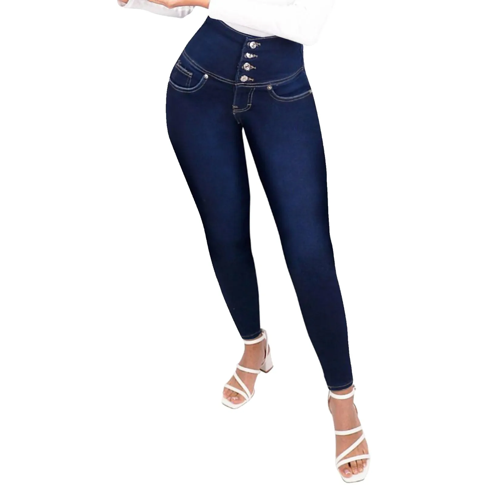Fashion Thin Leg Elastic Jeans Women High Waist Skinny Denim Pants Oversize Trousers Shaping Butt Lift Jeans
Fashion Thin Leg Elastic Jeans Women High Waist Skinny Denim Pants Oversize Trousers Shaping Butt Lift Jeans