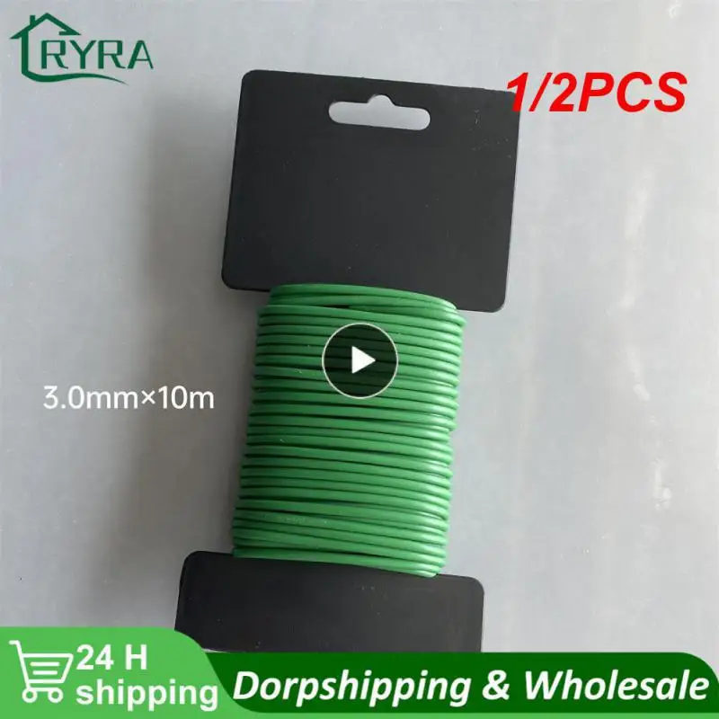 1/2PCS Gardening Reusable Plants Soft Wire Garden Flexible Tie Soft Plant Tie TPR Tie Supports Plant Vine Planting Bracket
1/2PCS Gardening Reusable Plants Soft Wire Garden Flexible Tie Soft Plant Tie TPR Tie Supports Plant Vine Planting Bracket