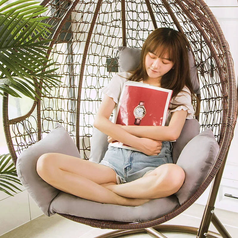 Swing Hanging Basket Seat Cushion Soft Egg Chair Pad For Garden Indoor Outdoor Balcony Rocking Chair Cushion (no Swing Chair)
Swing Hanging Basket Seat Cushion Soft Egg Chair Pad For Garden Indoor Outdoor Balcony Rocking Chair Cushion (no Swing Chair)