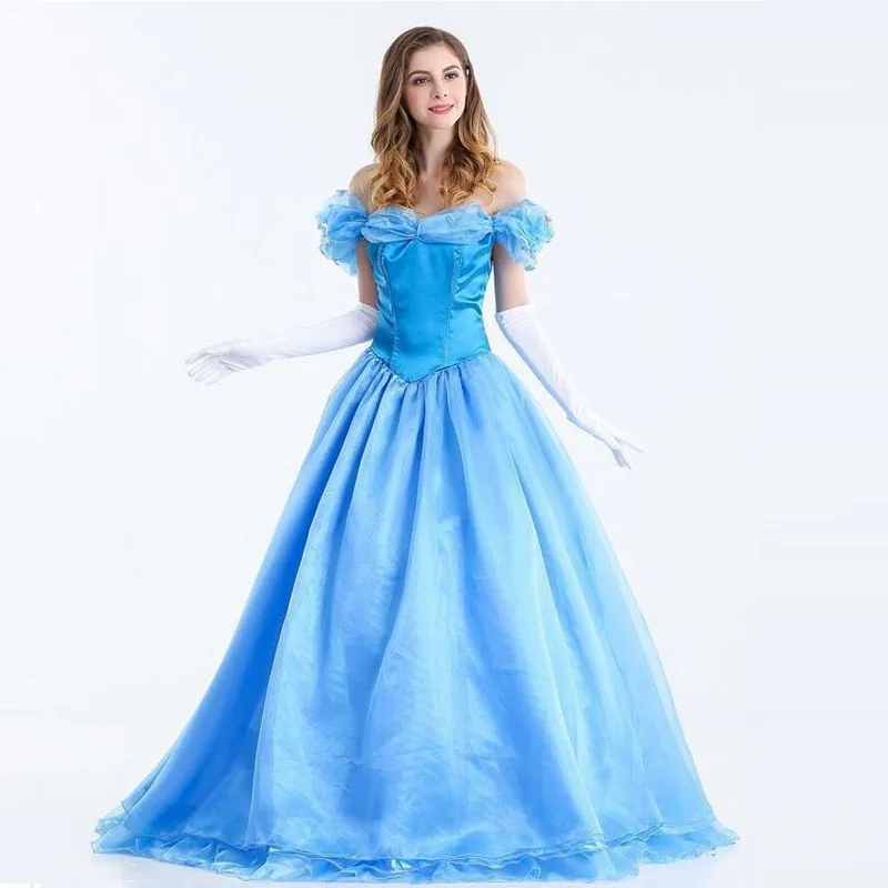 Fairy Tale Princess Cosplay Queen Costume Adult Halloween Carnival Party Costume Blue Long Princess Dress
Fairy Tale Princess Cosplay Queen Costume Adult Halloween Carnival Party Costume Blue Long Princess Dress