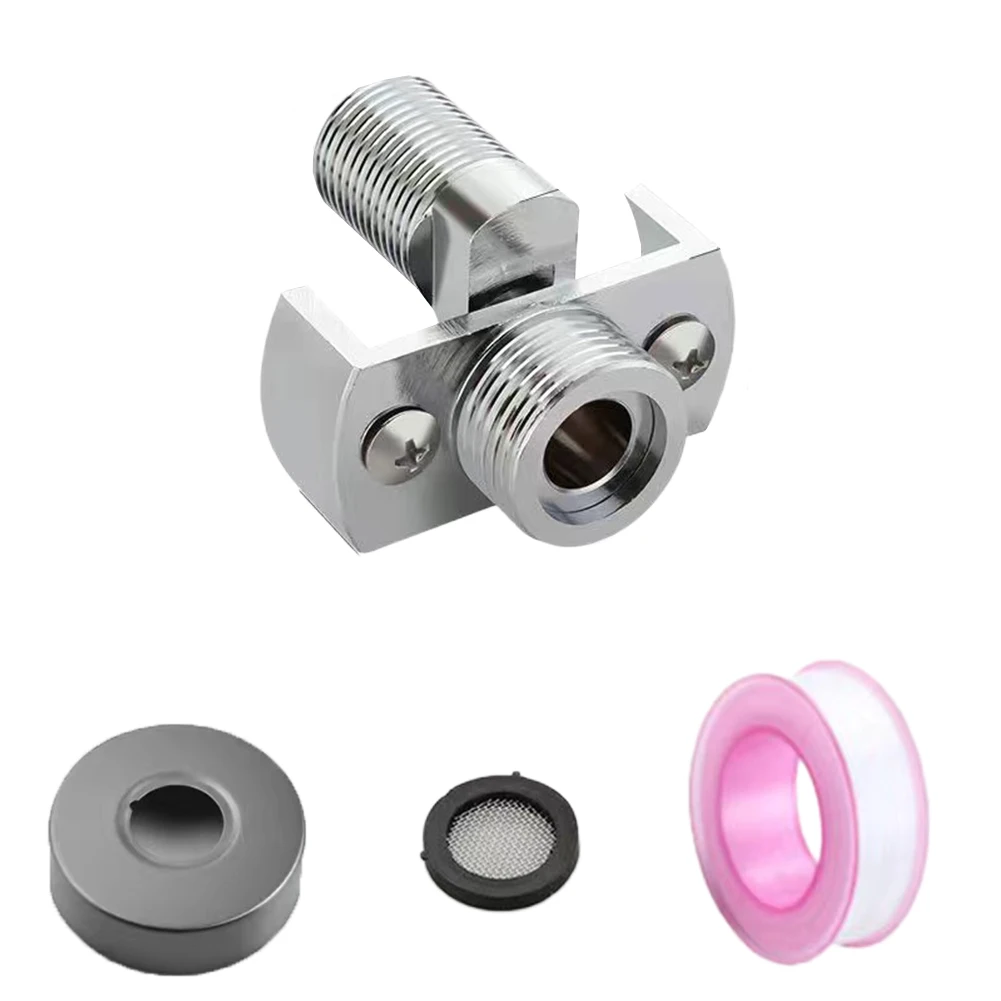 High Quality Faucet Tap Adapter Shower Connector 40 Degree Adjustable Adjustable Angle Convenient Installation
High Quality Faucet Tap Adapter Shower Connector 40 Degree Adjustable Adjustable Angle Convenient Installation