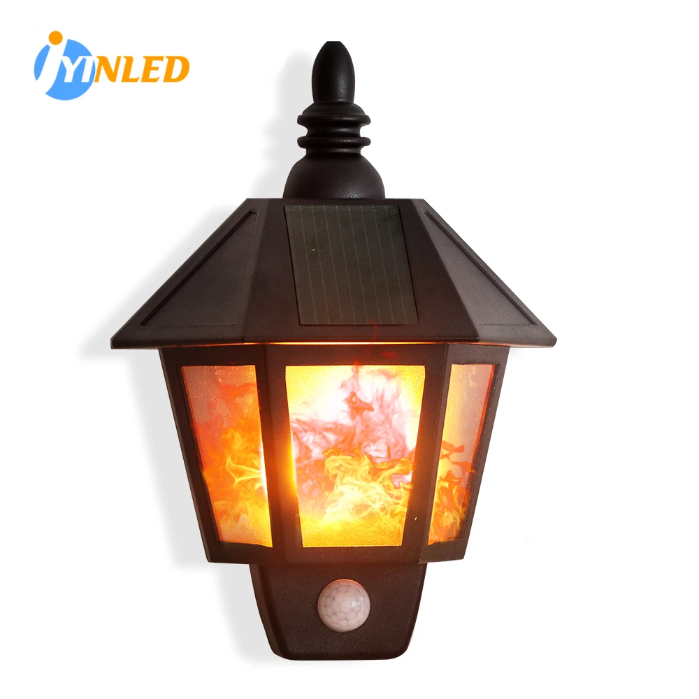 Solar Flame Lights Outdoor, Waterproof Flickering Flame Solar Lights Dark Sensor LED Solar Powered Wall Mounted Night Lights
Solar Flame Lights Outdoor, Waterproof Flickering Flame Solar Lights Dark Sensor LED Solar Powered Wall Mounted Night Lights