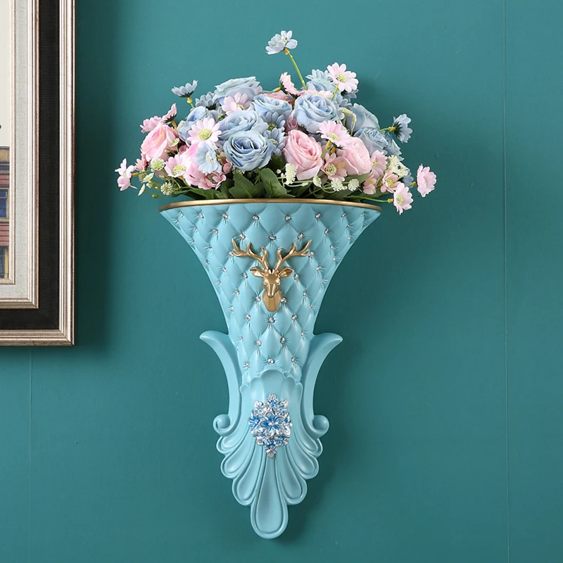 European Deer Head Resin Wall Hanging Flower Vase Restaurant Corridor Porch Wall Decoration Home Livingroom Wall Sticker Crafts
European Deer Head Resin Wall Hanging Flower Vase Restaurant Corridor Porch Wall Decoration Home Livingroom Wall Sticker Crafts