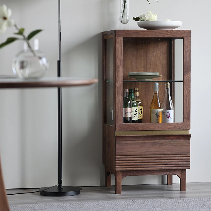 Vintage side cabinets, designer furniture, simple black walnut bedside tables, glass solid wood chest of drawers
Vintage side cabinets, designer furniture, simple black walnut bedside tables, glass solid wood chest of drawers