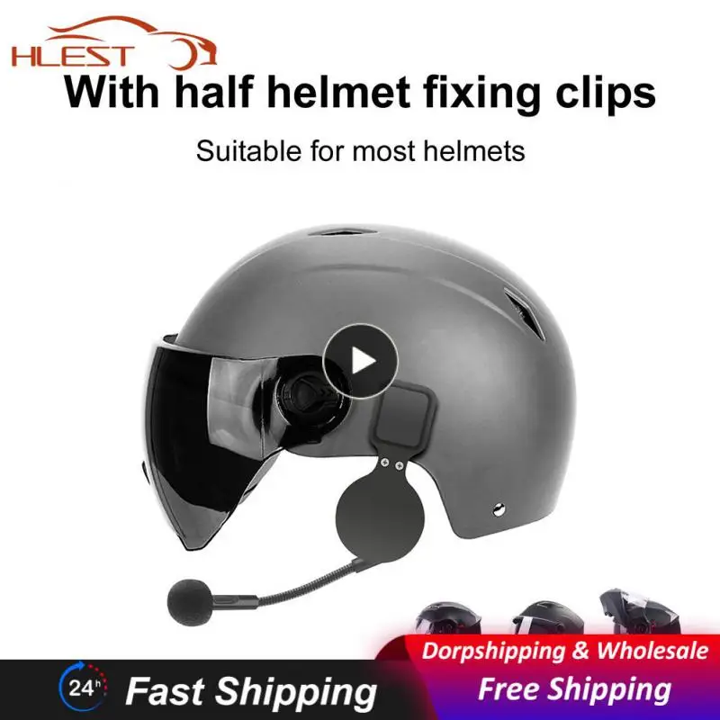 

robot Ultra Thin Headset Bluetooth Motorcycle Helmet Earphone Auto-Answer Wireless Stereo Music Player Handsfree Headphone
