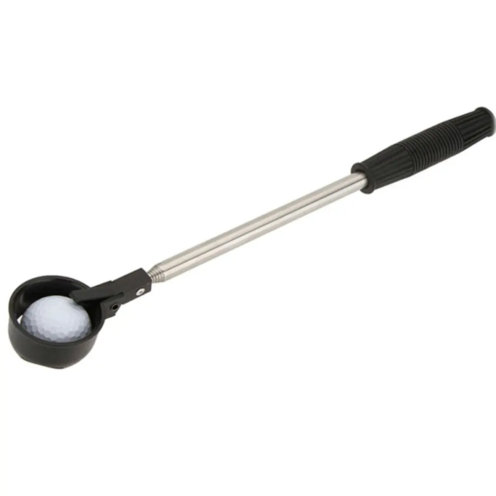 

Portable Telescopic Golf Ball Retriever Stainless Steel Shaft Golf Ball Picker Ball Pick Up Scoop Automatic Locking Scoop