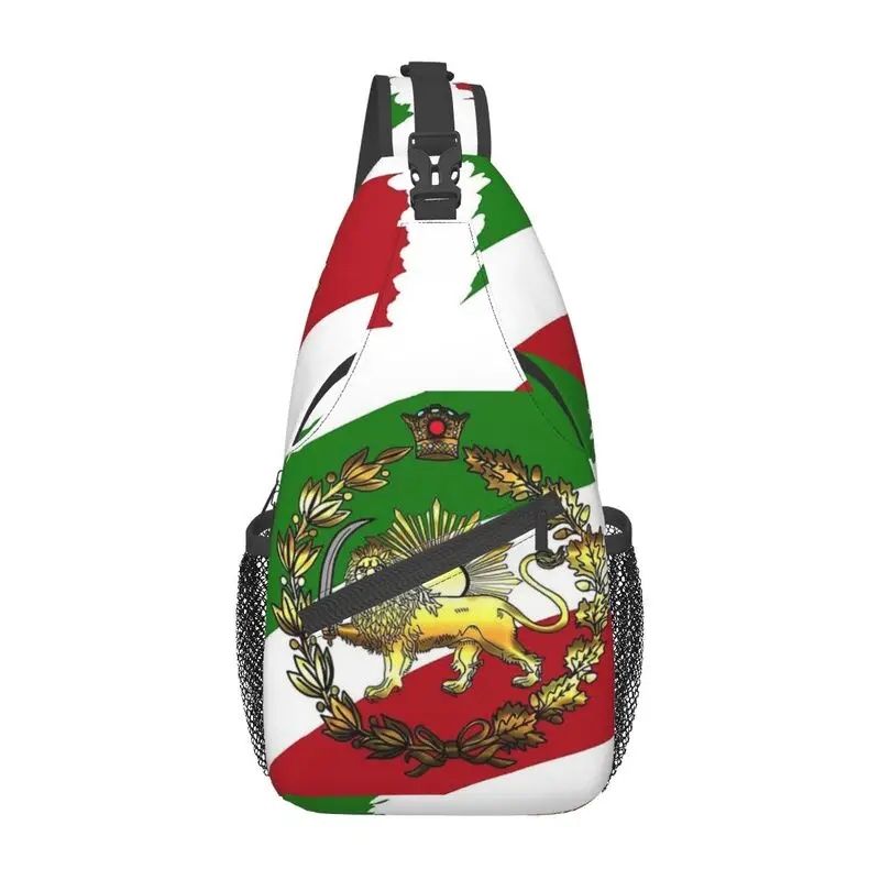 Casual Iran Pahlavi's Flag With Lion And Crown Sling Bags for Traveling Men's Chest Crossbody Backpack Shoulder Daypack
Casual Iran Pahlavi's Flag With Lion And Crown Sling Bags for Traveling Men's Chest Crossbody Backpack Shoulder Daypack
