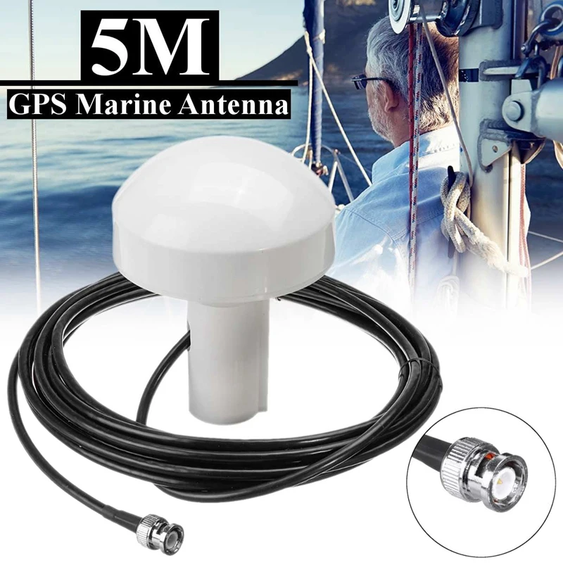 Активная морская навигационная антенна с GPS, стандарт BNC, штепсельная вилка 1575 +/-5 МГц, 5 м
Активная морская навигационная антенна с GPS, стандарт BNC, штепсельная вилка 1575 +/-5 МГц, 5 м