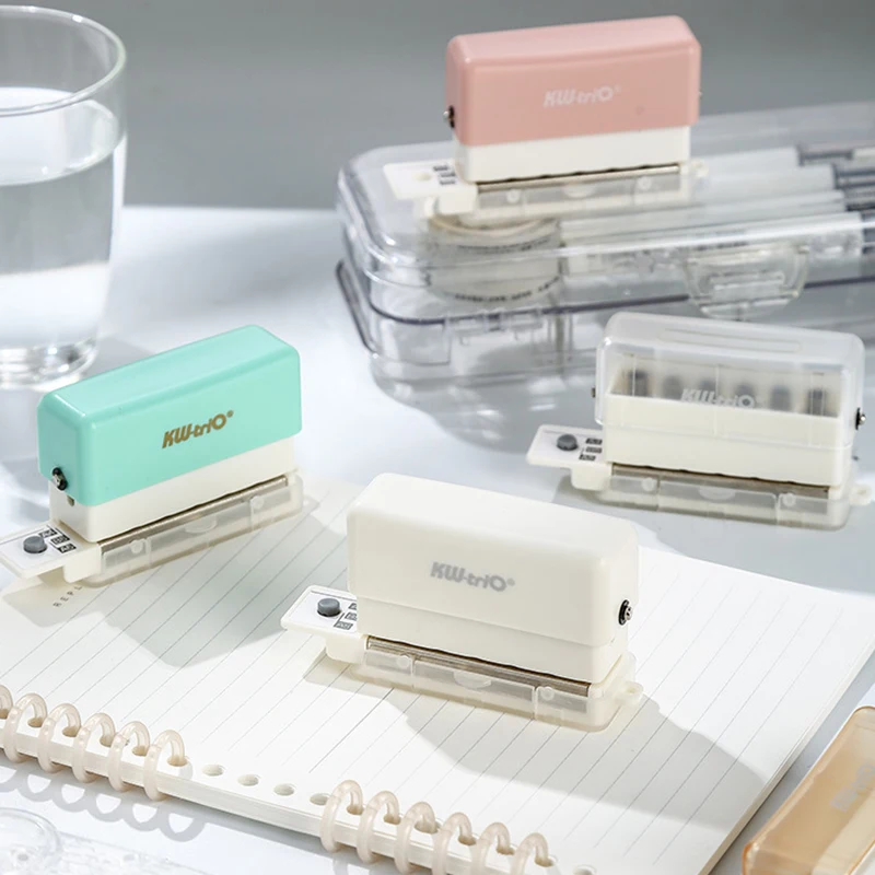 Portable Multifunctional 6 Holes Hole Punch With Crumbs Container Ruler Design Hole Punch Machine Loose Leaf Paper Hole Punch
Portable Multifunctional 6 Holes Hole Punch With Crumbs Container Ruler Design Hole Punch Machine Loose Leaf Paper Hole Punch