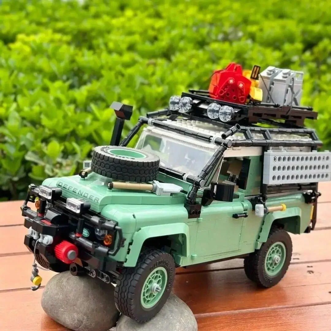 2336 PCS High-tech Land Rovered Defender cegiel kompatybilnych 10317 Super Off-wycigi drogowe samochodowe klocki budowlane dla
2336 PCS High-tech Land Rovered Defender cegiel kompatybilnych 10317 Super Off-wycigi drogowe samochodowe klocki budowlane dla