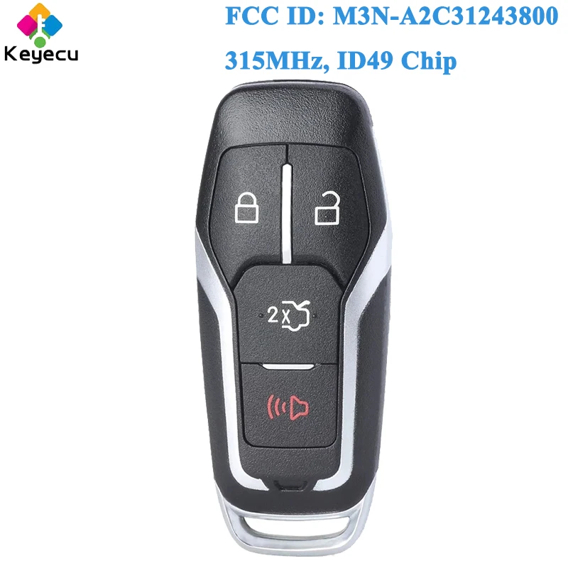 ФОБ-адаптер для Ford Fusion Edge Explorer Mustang 2015 2016 2017, ФОБ, ФОБ, 315 МГц, чип ID49
ФОБ-адаптер для Ford Fusion Edge Explorer Mustang 2015 2016 2017, ФОБ, ФОБ, 315 МГц, чип ID49