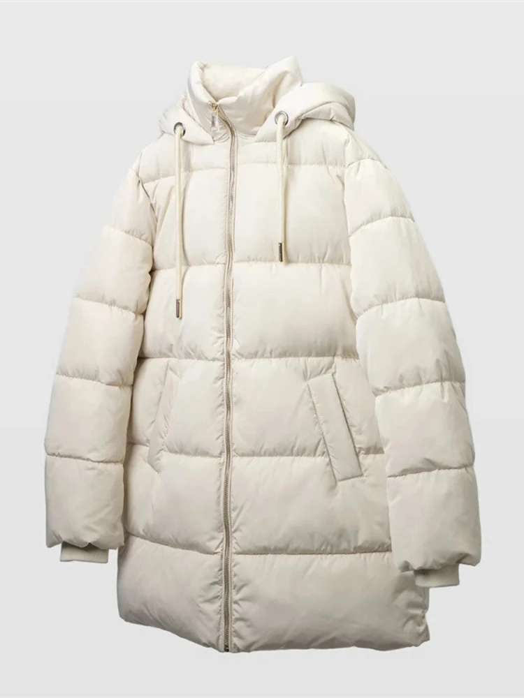 FTLZZ New Autumn Winter Women Casual Thick Warm Hooded Long Parkas Lady Fashion Zipper Solid Color Cotton Coat Jackets
FTLZZ New Autumn Winter Women Casual Thick Warm Hooded Long Parkas Lady Fashion Zipper Solid Color Cotton Coat Jackets