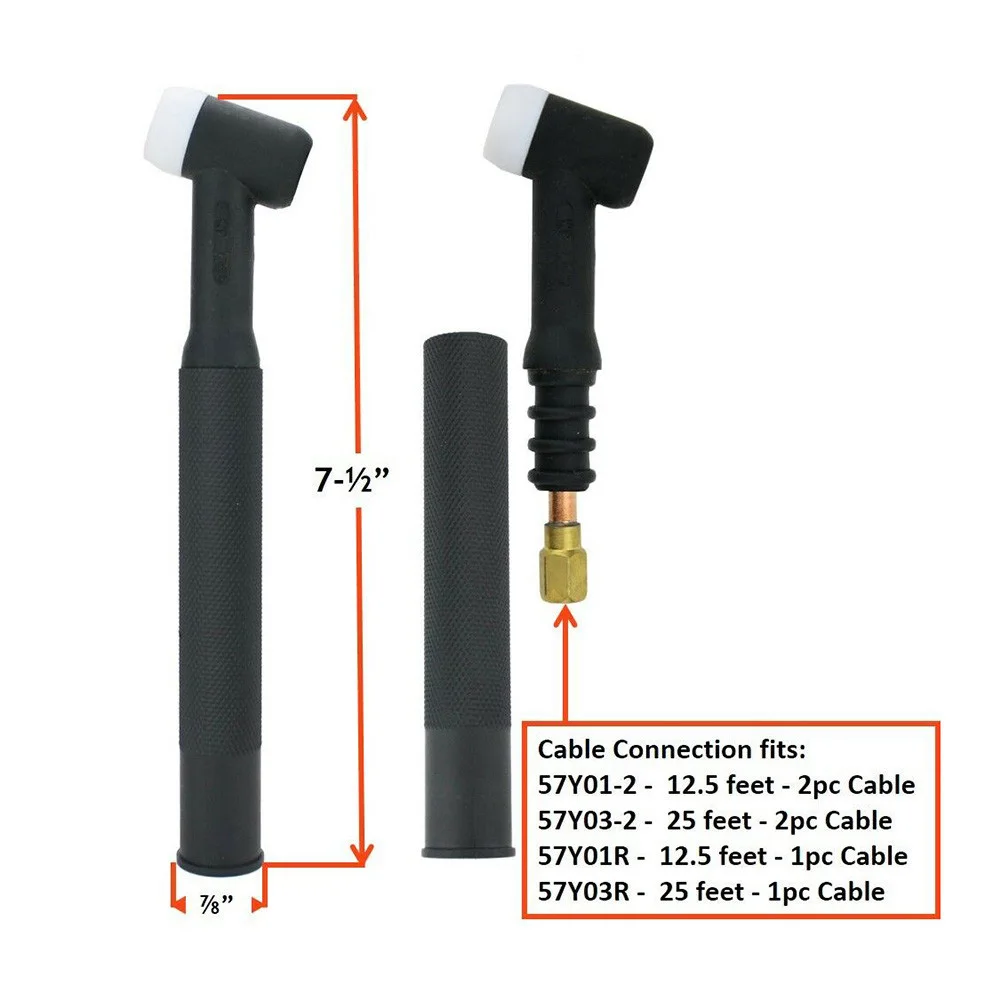 1pc TIG Welding Torch Tip For Weldcraft Miller WP Series TIG Welding Guns WP-17/WP-17F 150 Amp-WP-17 Series Flashlight Parts
1pc TIG Welding Torch Tip For Weldcraft Miller WP Series TIG Welding Guns WP-17/WP-17F 150 Amp-WP-17 Series Flashlight Parts