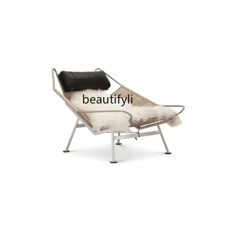 Italian Minimalist Flag Rope Chair Classic Designer Model Lazy Recliner Armchair accent chairs for living room furniture
Italian Minimalist Flag Rope Chair Classic Designer Model Lazy Recliner Armchair accent chairs for living room furniture