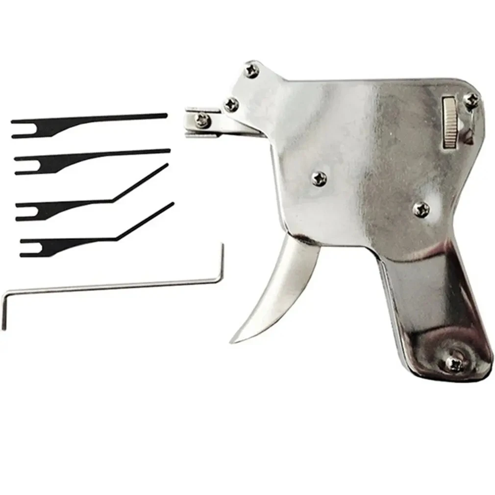 

Professional Lock Pick Set Locksmith Tools Hand Tool Remove Hooks Lock Pin Broken Key Extractor Practice Pick Lock Combination