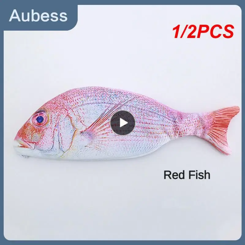 1/2PCS Simulated Crucian Carp Pencil Bag Wallet Creativity Salted Fish Pencil Bag Stationery Box Primary School Children Pencil
1/2PCS Simulated Crucian Carp Pencil Bag Wallet Creativity Salted Fish Pencil Bag Stationery Box Primary School Children Pencil