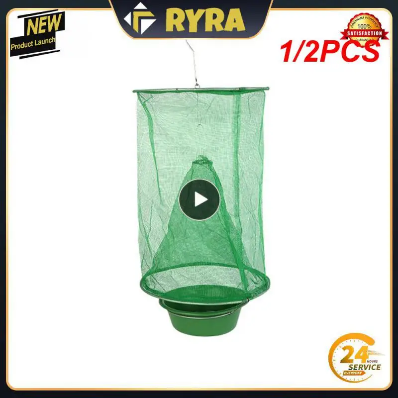 1/2PCS DropshipFly Catcher Killer Pest Control Reusable Hanging Flytrap Cage Net Traps Garden Hanging Flycatcher
1/2PCS DropshipFly Catcher Killer Pest Control Reusable Hanging Flytrap Cage Net Traps Garden Hanging Flycatcher