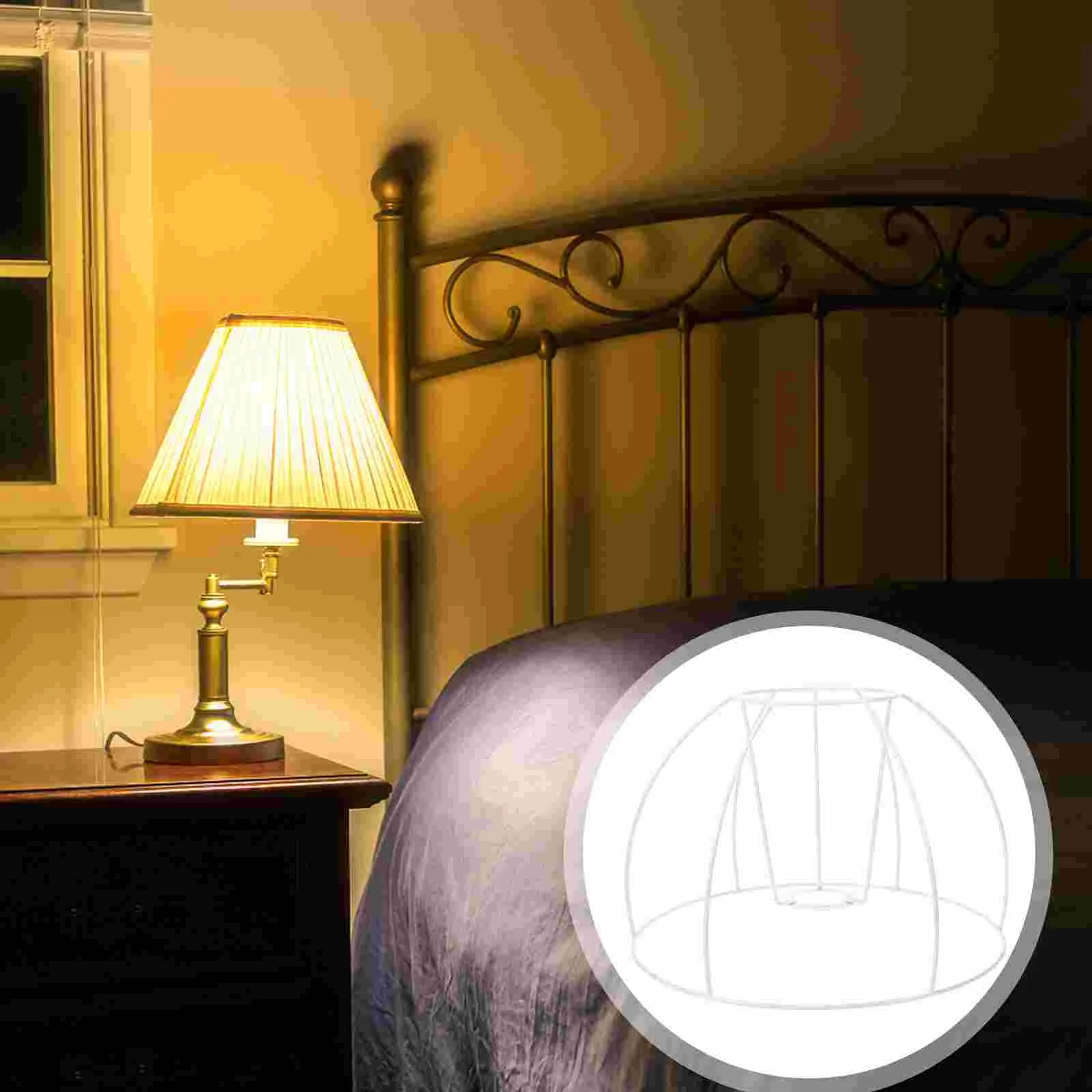 Lamp Shade Metal Cage Wire Light Shade Frame DIY Light Shade Chandelier Metal Frame Cage
Lamp Shade Metal Cage Wire Light Shade Frame DIY Light Shade Chandelier Metal Frame Cage
