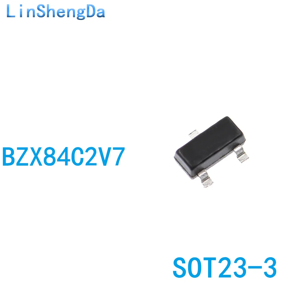 Whole disc BZX84C2V7 voltage regulator diode 2.7V SMT SOT23 screen printed Z12 (3K installation)
Whole disc BZX84C2V7 voltage regulator diode 2.7V SMT SOT23 screen printed Z12 (3K installation)