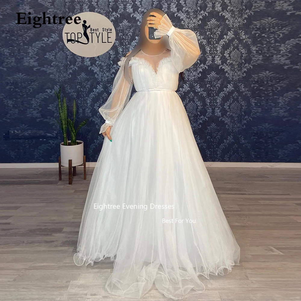 Eightree Vintage Tulle Evening Dresses O Neck Long Sleeves A Line Ruffles Formal Occasion Dresses Vestidos De Fiesta Elegantes
Eightree Vintage Tulle Evening Dresses O Neck Long Sleeves A Line Ruffles Formal Occasion Dresses Vestidos De Fiesta Elegantes