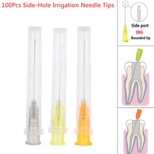 100pcs Dental Endodontic Irrigation Needle Tips 25G/27G/30G Plain Ends Notched needle tip Syringe Tools 
100pcs Dental Endodontic Irrigation Needle Tips 25G/27G/30G Plain Ends Notched needle tip Syringe Tools