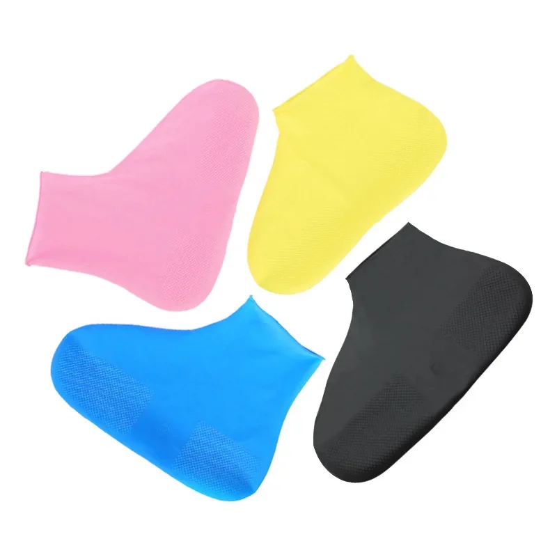 

Waterproof Shoe Covers Silicone Anti-Slip Rain Boots Unisex Sneakers Protector For Outdoor Rainy Day Protectors Shoes Cover