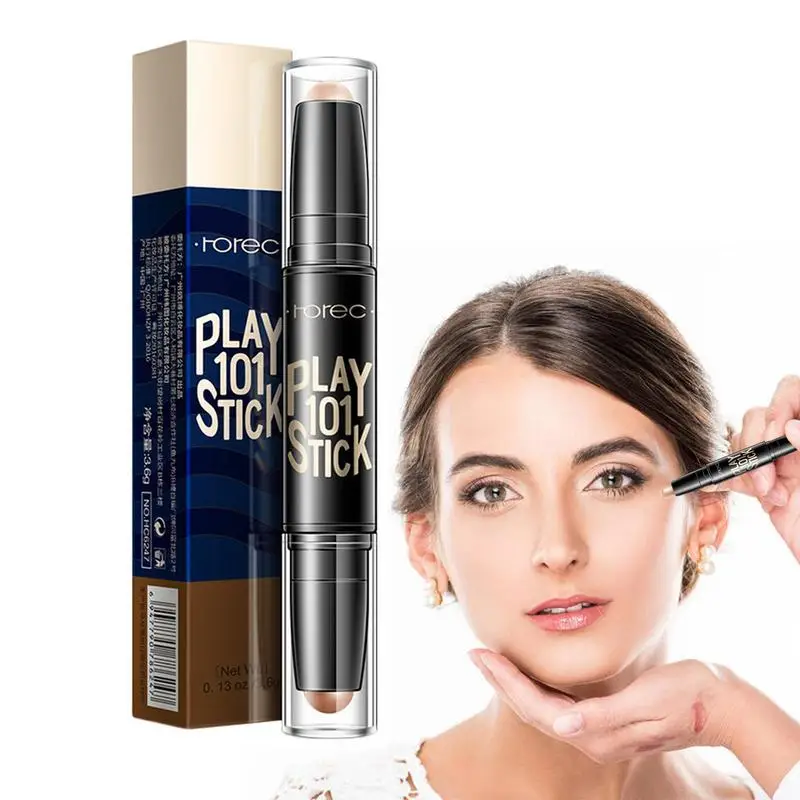 Makeup Contour Stick 2 In 1 Contouring Sticks Creamy Face Shaping Stick With Light Texture Highlighter Make Up Gift For Women
Makeup Contour Stick 2 In 1 Contouring Sticks Creamy Face Shaping Stick With Light Texture Highlighter Make Up Gift For Women
