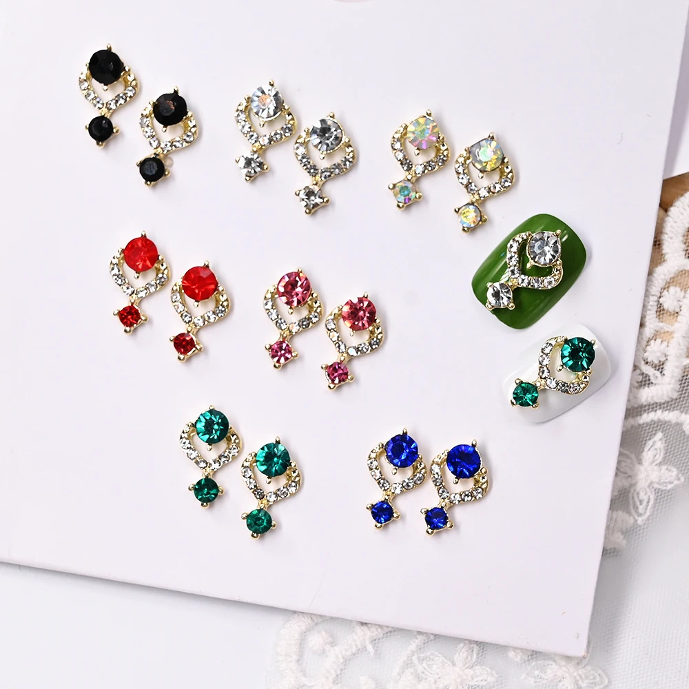 10pcs Luxury Chic Drop Hollow Alloy Crystal Nail Charms 3D Colorful Nail Rhinestone Nail Art Decoration Accessories DIY Manicure
10pcs Luxury Chic Drop Hollow Alloy Crystal Nail Charms 3D Colorful Nail Rhinestone Nail Art Decoration Accessories DIY Manicure