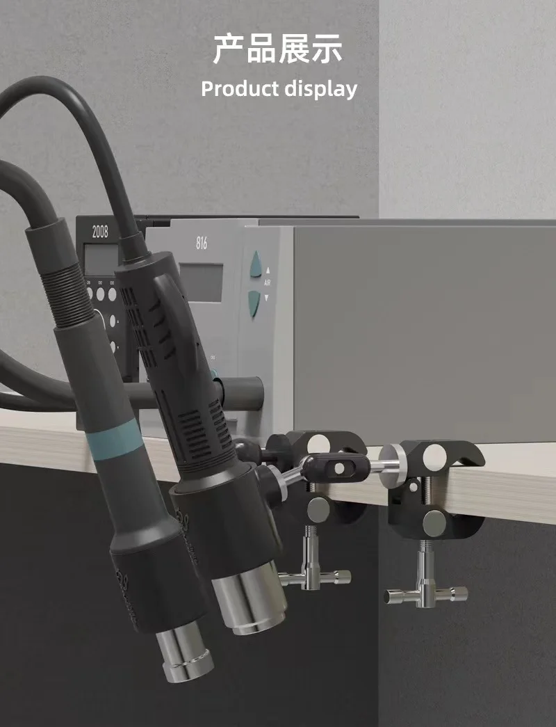 Универсальный держатель LAIVOOT, ручка нагревательной станции Quick 20008/861, обеспечивает функцию сна, легко снимается и снимается, инструменты
Универсальный держатель LAIVOOT, ручка нагревательной станции Quick 20008/861, обеспечивает функцию сна, легко снимается и снимается, инструменты