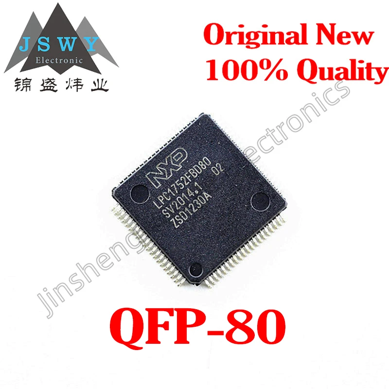 1~30PCS Good Quality LPC1752FBD80 LPC1752 MCU Embedded Microcontroller Chip IC LQFP80 In Stock Free Shipping
1~30PCS Good Quality LPC1752FBD80 LPC1752 MCU Embedded Microcontroller Chip IC LQFP80 In Stock Free Shipping