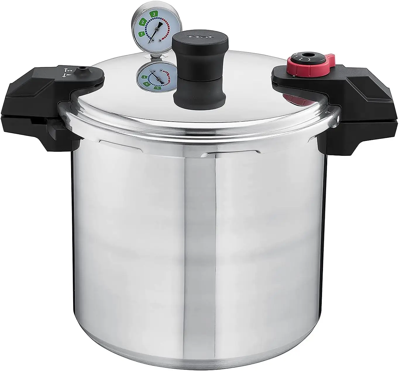 

Pressure Cooker Aluminum Pressure Canner,22 Quart,3PSI Settings,Cookware,Pots and Pans,Large Capacity,Cooling RacksRecipe Booket