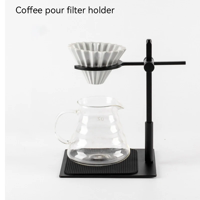 Hand-brewed Coffee Holder Height Adjustable Aluminum Alloy Coffee Drip Filter Filter Cup Holder Coffee Hand-brewed Appliance
Hand-brewed Coffee Holder Height Adjustable Aluminum Alloy Coffee Drip Filter Filter Cup Holder Coffee Hand-brewed Appliance