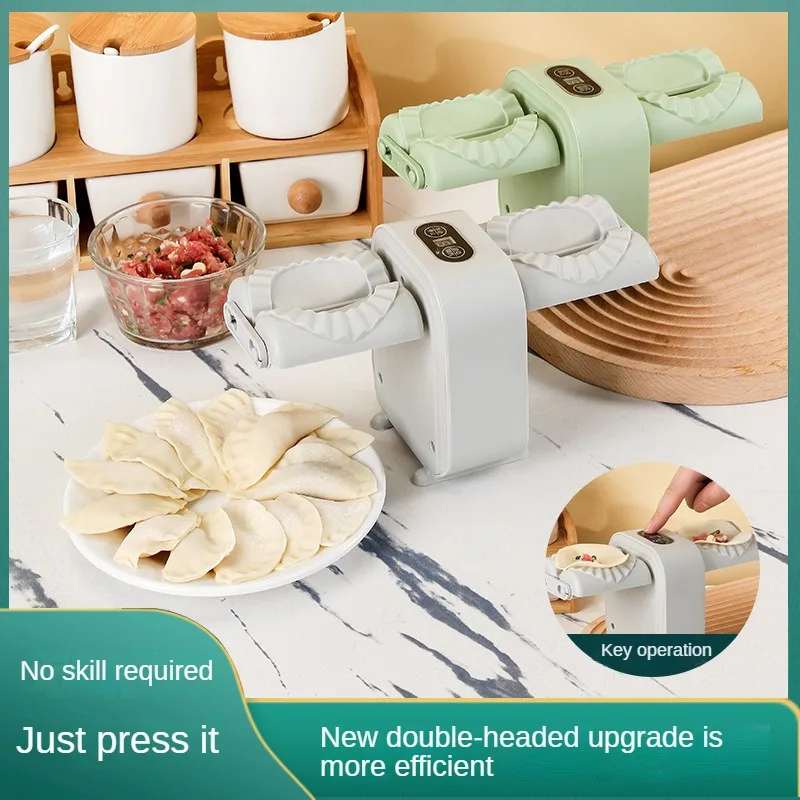 Automatic Electric Dumpling Maker Machine Household Double Head Rapid Forming Machine Mold Maker Mould Machine Kitchen Easy-tool
Automatic Electric Dumpling Maker Machine Household Double Head Rapid Forming Machine Mold Maker Mould Machine Kitchen Easy-tool