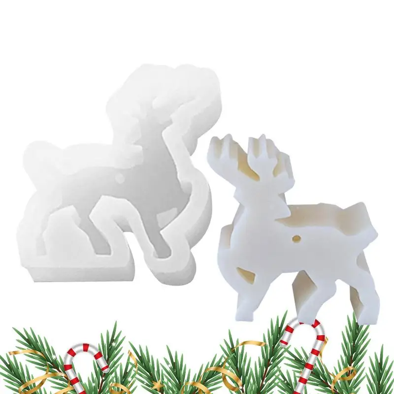 Christmas Elk Deer Silicone Candle Molds Cute 3D Christmas Animals Molds Deer Elk Silicone Molds Christmas Soap Mold DIY Mould
Christmas Elk Deer Silicone Candle Molds Cute 3D Christmas Animals Molds Deer Elk Silicone Molds Christmas Soap Mold DIY Mould