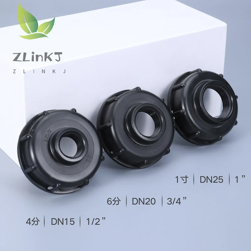 DIY Accessories Durable Ibc Tank Fittings S60X6 Coarse Threaded Cap 60Mm Female Thread To 1/2 " 3/4" 1 " Adapter Connector
DIY Accessories Durable Ibc Tank Fittings S60X6 Coarse Threaded Cap 60Mm Female Thread To 1/2 " 3/4" 1 " Adapter Connector