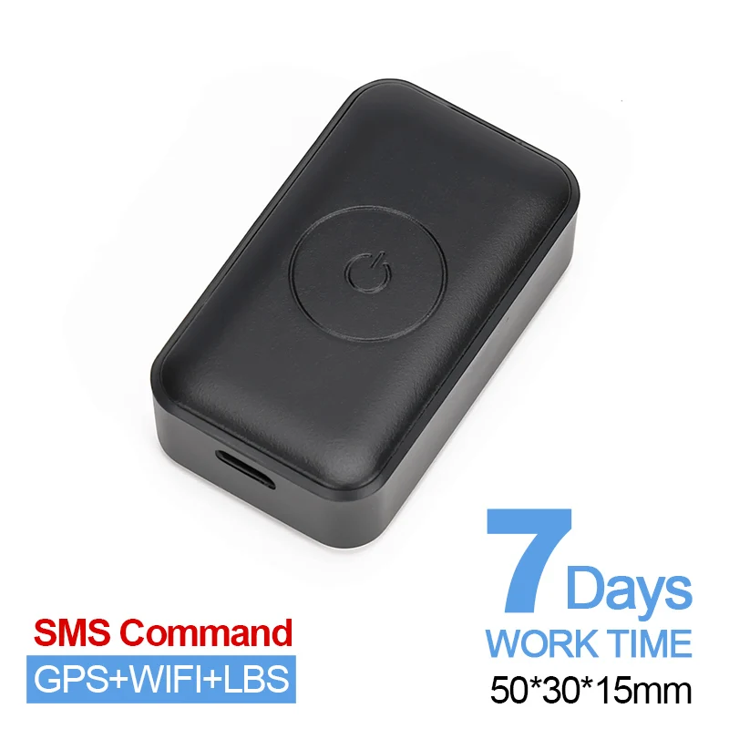 

7 Days Working Mini GPS Tracker for Children Older GPS/WIFI/LBS Micro Bike Moto Car GPS Tracking GSM GPS Locator with Google Map