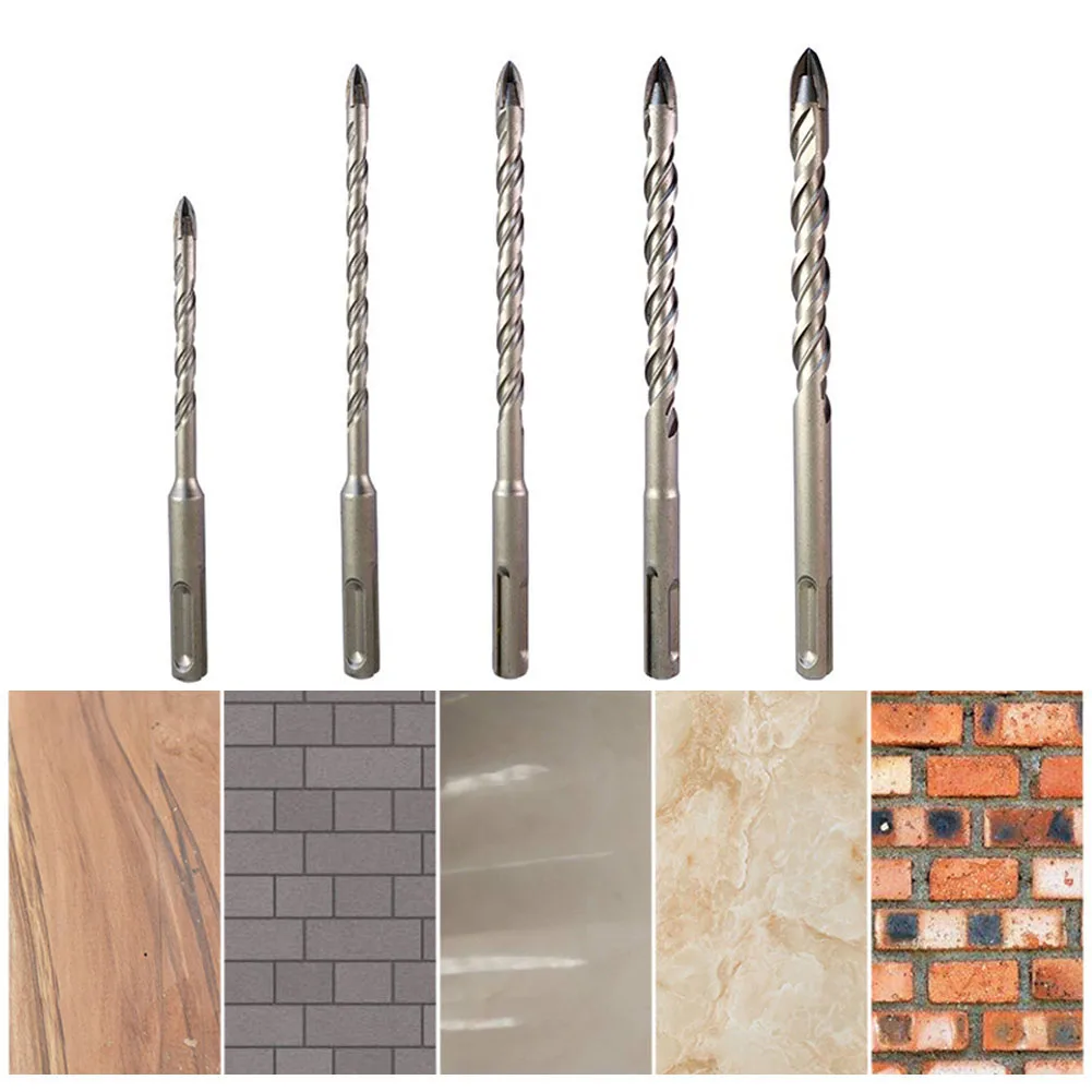 Tile Porcelain Drill Bit SDS PLUS Shank Carbide Drill Drilling Tools For Ceramic Stone Granite Tile Wood Plastic Concrete Walls
Tile Porcelain Drill Bit SDS PLUS Shank Carbide Drill Drilling Tools For Ceramic Stone Granite Tile Wood Plastic Concrete Walls