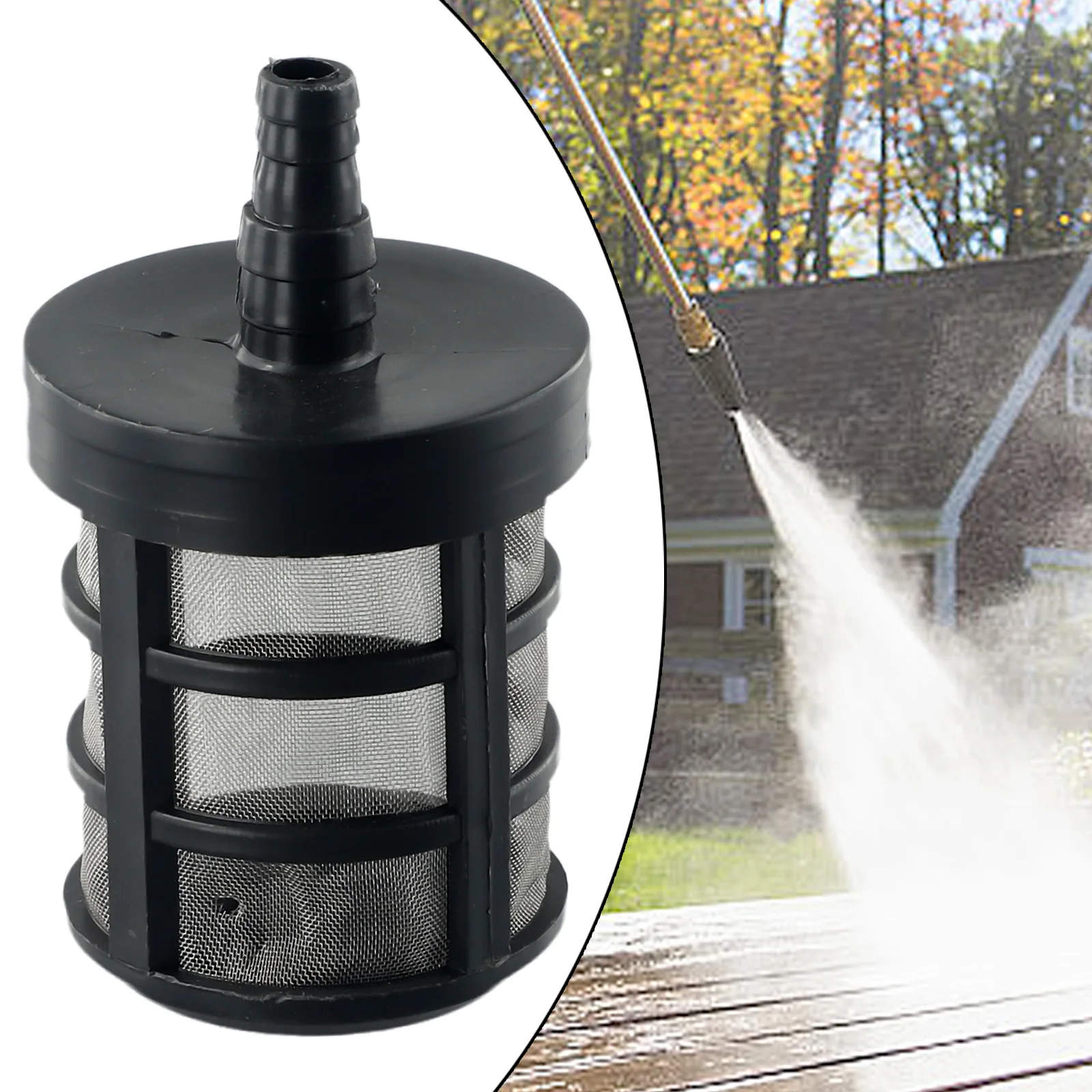 Inlet Water Pipeline Filter Self-Priming Joint Quick Connect Pressure Washers Parts Outdoor Power Equipment Accs
Inlet Water Pipeline Filter Self-Priming Joint Quick Connect Pressure Washers Parts Outdoor Power Equipment Accs