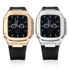 Stainless Steel strap and case for Apple Watch 45mm 44mm for iWatch Modification Metal Bezel For Apple Watch 7 6 5 4 3 2 1 41mm
Stainless Steel strap and case for Apple Watch 45mm 44mm for iWatch Modification Metal Bezel For Apple Watch 7 6 5 4 3 2 1 41mm