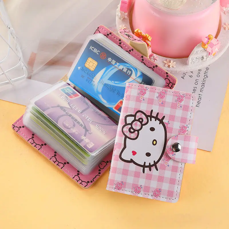 Новая сумка для карт Sanrio HelloKT Cinnamoroll Kirby, мультяшный изысканный многофункциональный бумажник большой емкости для девочек
Новая сумка для карт Sanrio HelloKT Cinnamoroll Kirby, мультяшный изысканный многофункциональный бумажник большой емкости для девочек