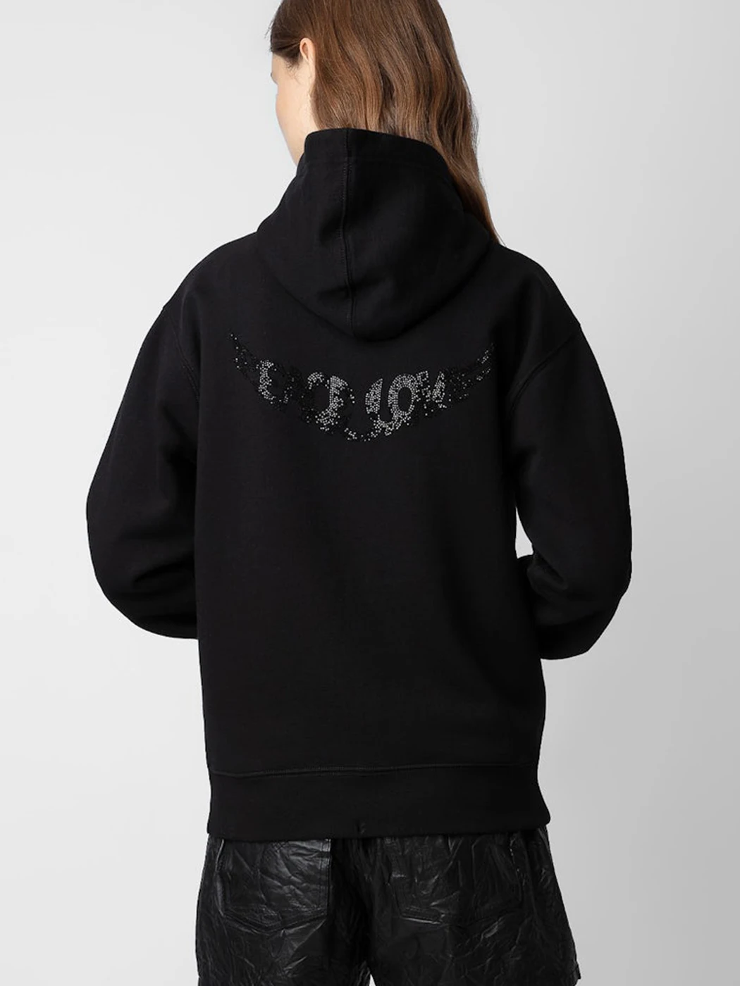Wings Strass Sweatshirt Hoodies Women Autumn Winter Clothes 2023 Fashion Pullovers Tops Oversized Hooded Sweatshirts Female
Wings Strass Sweatshirt Hoodies Women Autumn Winter Clothes 2023 Fashion Pullovers Tops Oversized Hooded Sweatshirts Female