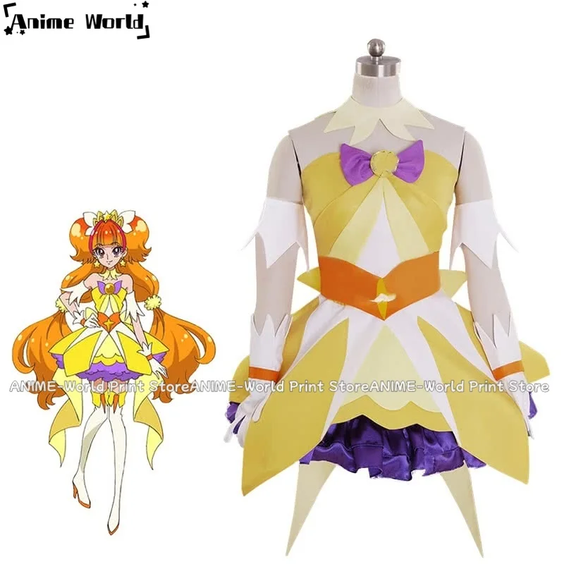 》 Пользовательский размер 》 аниме Fresh Pretty Cure! Костюм для косплея аманогава кирара, костюмы на Хэллоуин
》 Пользовательский размер 》 аниме Fresh Pretty Cure! Костюм для косплея аманогава кирара, костюмы на Хэллоуин
