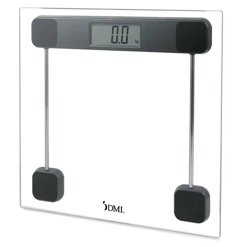 Glass Digital Bathroom Scale with Large LCD Screen, Auto-on Activation, 440 LBS Weight Capacity, Clinically Accurate, FSA & HSA
Glass Digital Bathroom Scale with Large LCD Screen, Auto-on Activation, 440 LBS Weight Capacity, Clinically Accurate, FSA & HSA