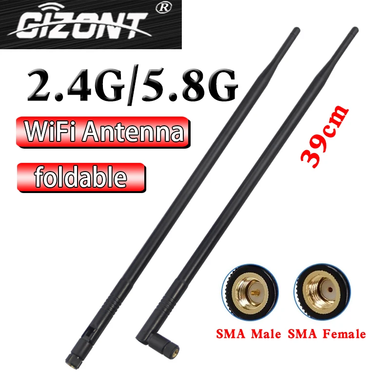 2.4G 5.8G computer motherboard WiFi Antenna 12dBi High Gain Router RP SMA Male signal enhancement receive Bluetooth glue stick
2.4G 5.8G computer motherboard WiFi Antenna 12dBi High Gain Router RP SMA Male signal enhancement receive Bluetooth glue stick