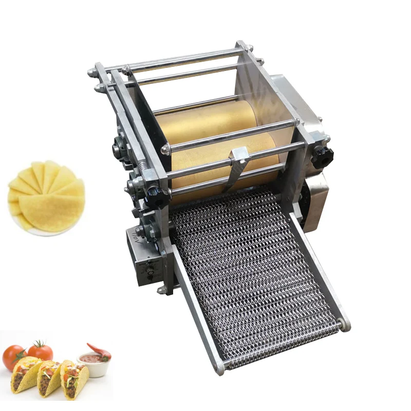 

Industry Small Tabletop Corn Tortilla Press Bread Maker Roti Chapati Make Machine Restaurant Tortilla Making Machine