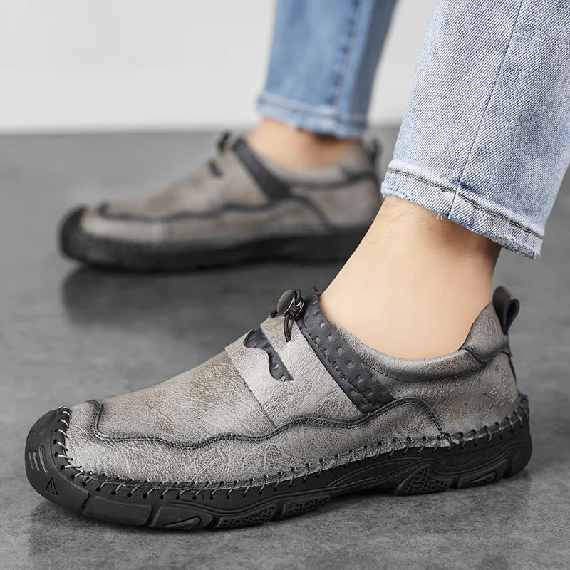 Men Casual Shoes slip on Brand Designer genuine Leather Shoes Men Party Formal Shoes Soft Men Loafers man Moccasins big size 48
Men Casual Shoes slip on Brand Designer genuine Leather Shoes Men Party Formal Shoes Soft Men Loafers man Moccasins big size 48