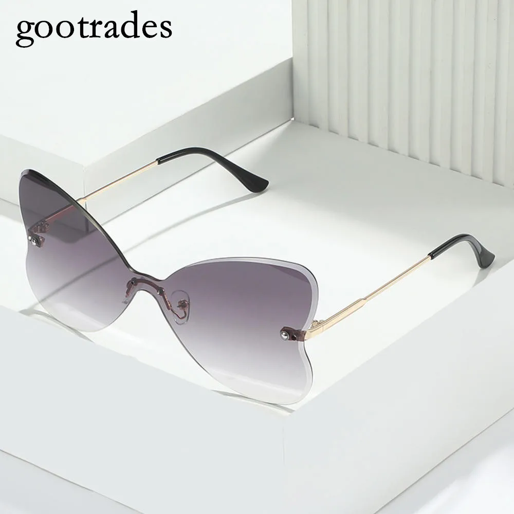 2023 New Luxury Butterfly Frameless Sunglasses Women Brand y2k Vintage Rimless Oversized Sun Glasses Ladies Eyewear gafas de sol
2023 New Luxury Butterfly Frameless Sunglasses Women Brand y2k Vintage Rimless Oversized Sun Glasses Ladies Eyewear gafas de sol